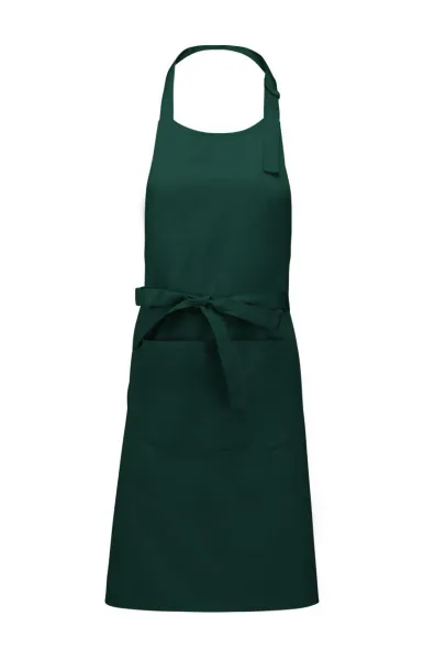  COTTON APRON WITH POCKET - Kariban Bottle Green