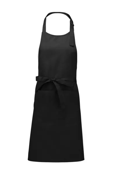  COTTON APRON WITH POCKET - Kariban Black