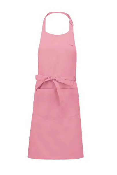  COTTON APRON WITH POCKET - Kariban Dark Pink Washed