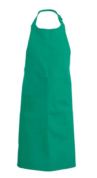  COTTON APRON WITH POCKET - Kariban Kelly zelena