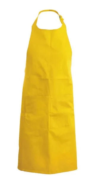  COTTON APRON WITH POCKET - Kariban Yellow