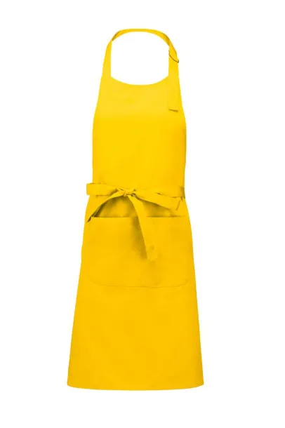  COTTON APRON WITH POCKET - Kariban Yellow