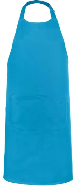  COTTON APRON WITH POCKET - Kariban Tropical Blue