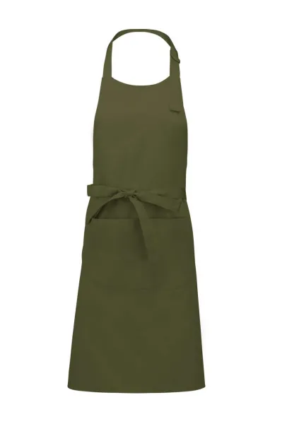  COTTON APRON WITH POCKET - Kariban Khaki