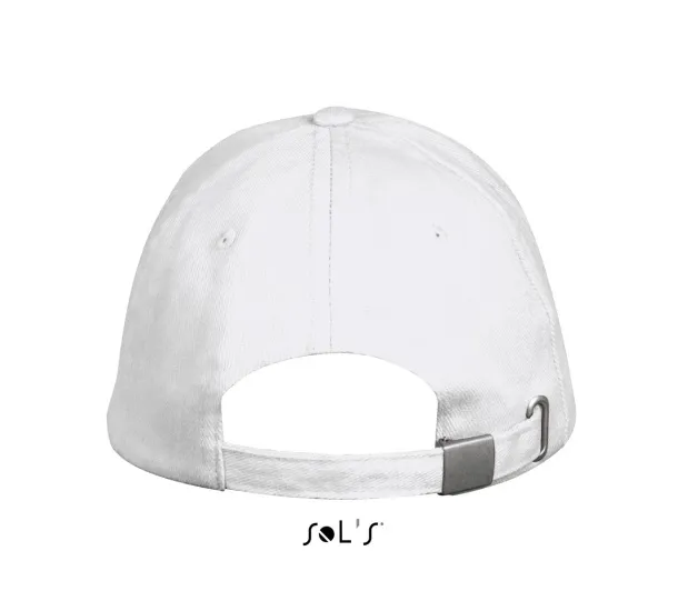 SOL'S LONG BEACH 5 PANEL CAP - SOL'S White