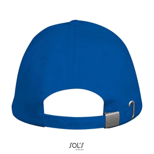 SOL'S LONG BEACH 5 PANEL CAP - SOL'S Royal blue