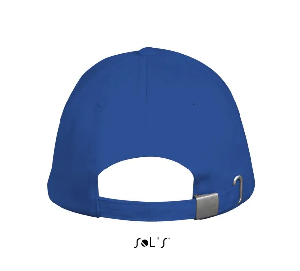 SOL'S LONG BEACH 5 PANEL CAP - SOL'S Royal blue