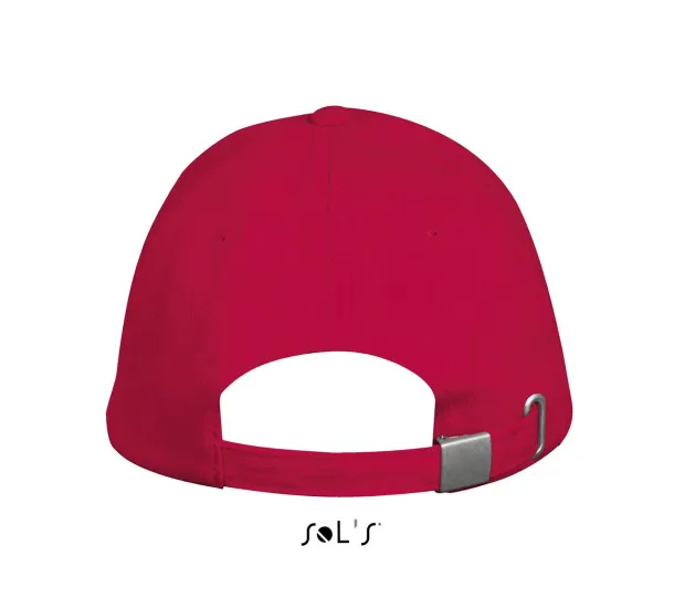 SOL'S LONG BEACH 5 PANEL CAP - SOL'S Red