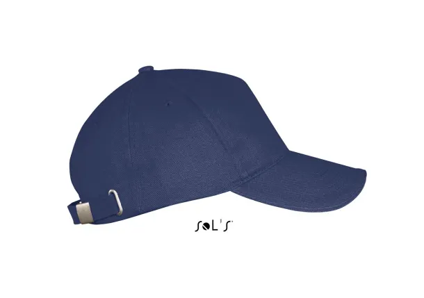 SOL'S LONG BEACH 5 PANEL CAP - SOL'S French Navy