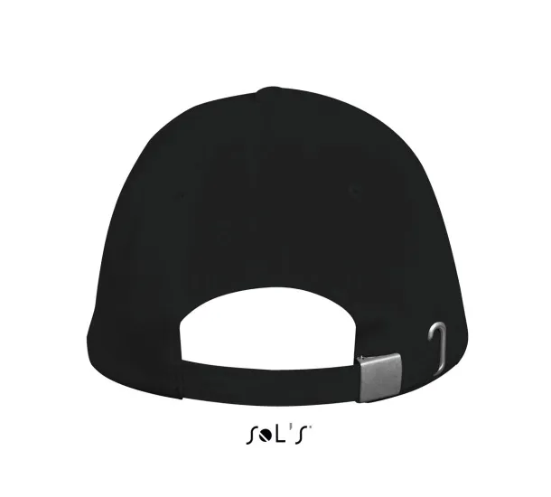 SOL'S LONG BEACH 5 PANEL CAP - SOL'S Black