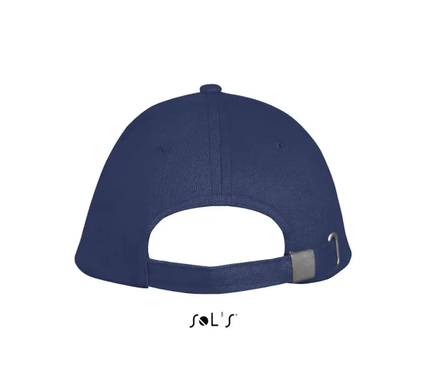 SOL'S LONG BEACH 5 PANEL CAP - SOL'S French Navy White