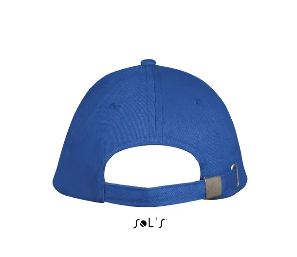 SOL'S LONG BEACH 5 PANEL CAP - SOL'S Royal blue White