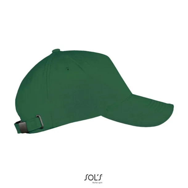 SOL'S LONG BEACH 5 PANEL CAP - SOL'S Bottle Green