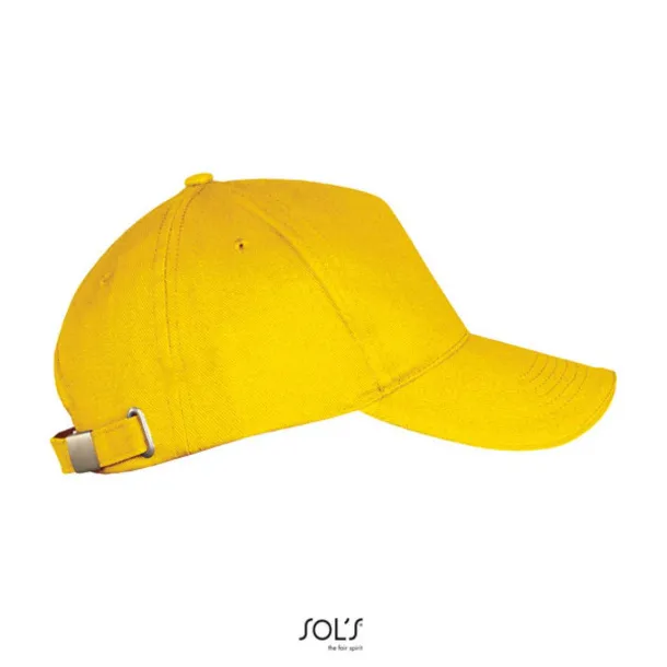 SOL'S LONG BEACH 5 PANEL CAP - SOL'S Gold