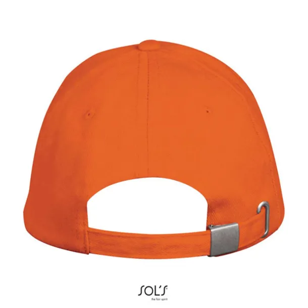 SOL'S LONG BEACH 5 PANEL CAP - SOL'S Orange