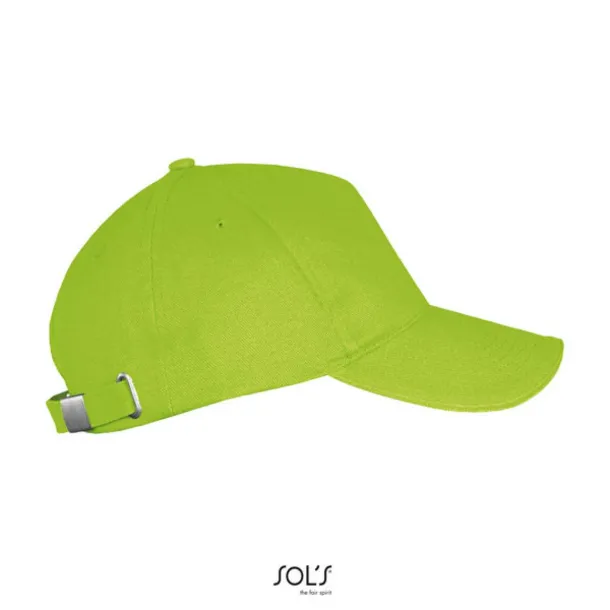 SOL'S LONG BEACH 5 PANEL CAP - SOL'S Lime