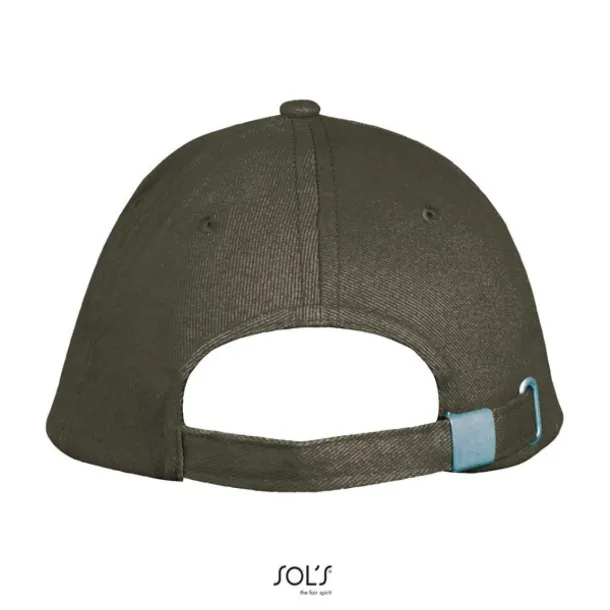 SOL'S LONG BEACH 5 PANEL CAP - SOL'S Army Beige