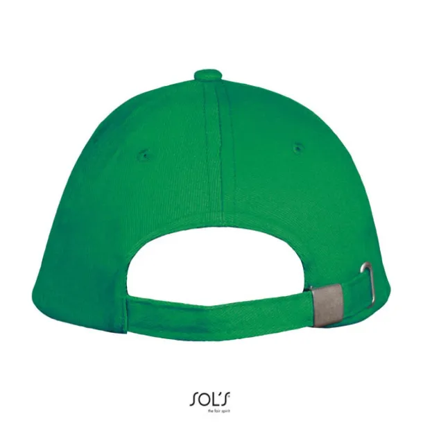 SOL'S LONG BEACH 5 PANEL CAP - SOL'S Kelly Green White