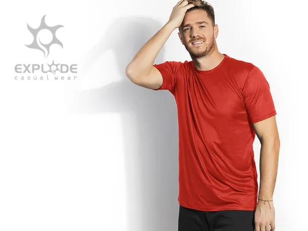 TEE sports T-shirt - EXPLODE Red