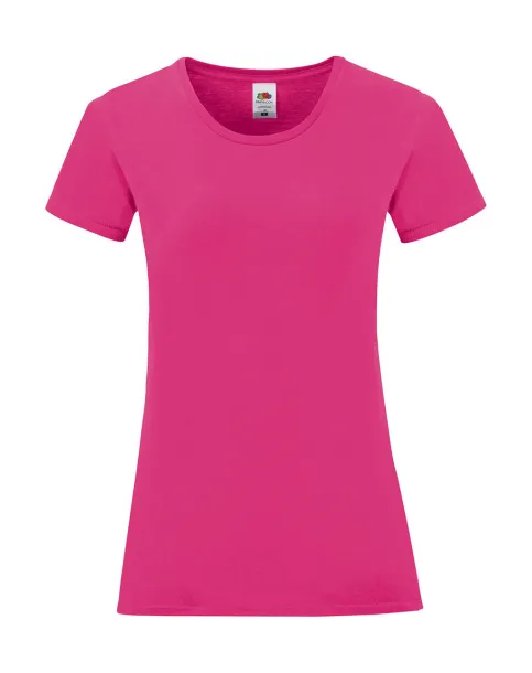  Ženska kratka majica, 150 g/m² - Fruit of the Loom Fuchsia
