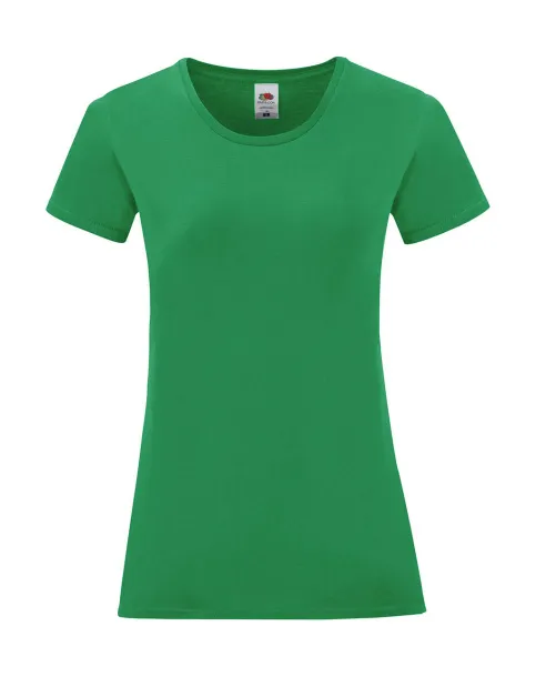  Ženska kratka majica, 150 g/m² - Fruit of the Loom Kelly zelena