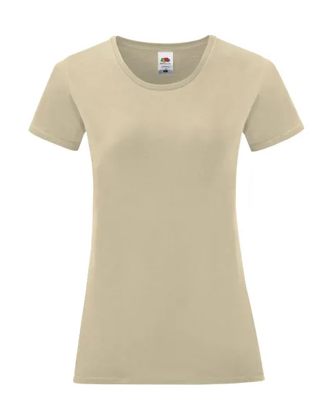  Ženska kratka majica, 150 g/m² - Fruit of the Loom Prirodna