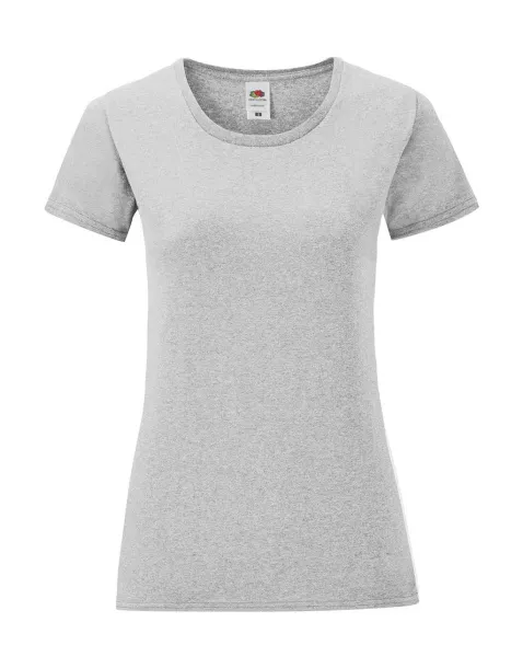  Ladies' Iconic 150 T - Fruit of the Loom Heather Grey