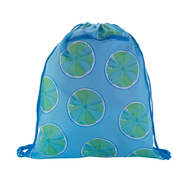 CreaDraw RFID custom drawstring bag Blue