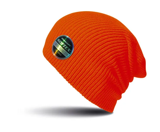  Softex Beanie - Result Headwear Fluorescent Orange