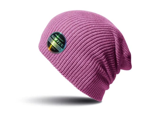  Softex Beanie - Result Headwear Ribbon Pink