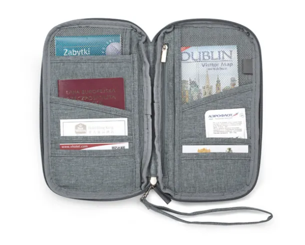 MARCO Travel wallet szary