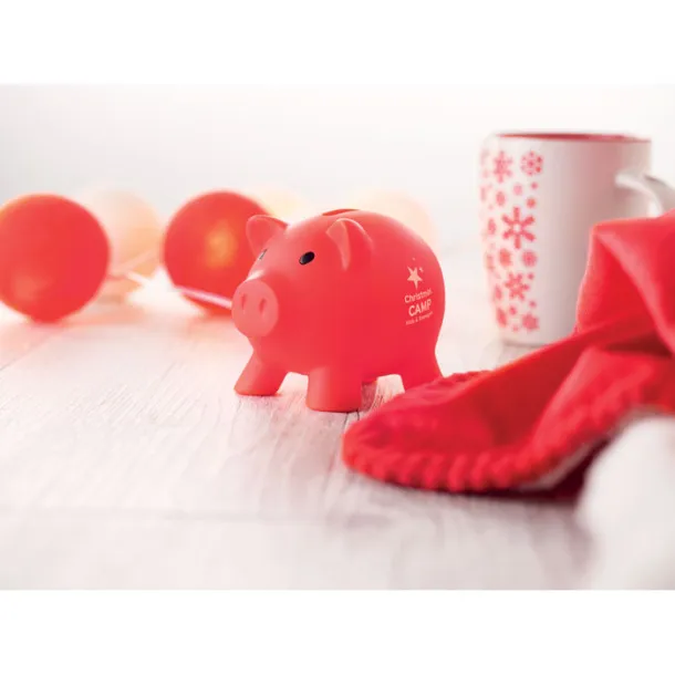 SOFTCO Piggy bank Red