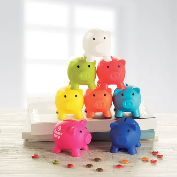 SOFTCO Piggy bank White