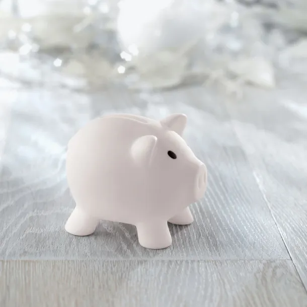 SOFTCO Piggy bank White