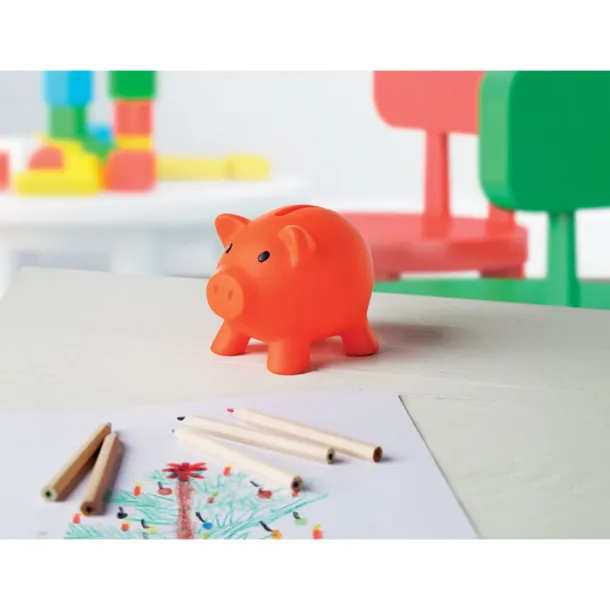 SOFTCO Piggy bank Orange