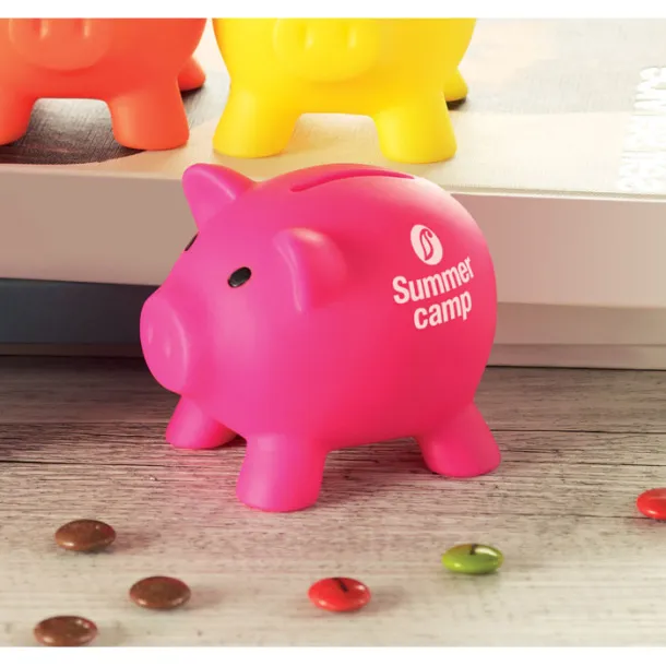 SOFTCO Piggy bank Fuchsia