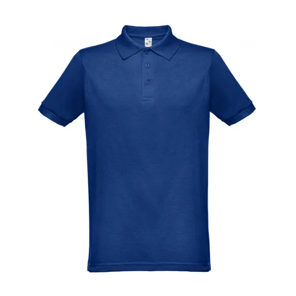 BERLIN Men's polo shirt Royal blue