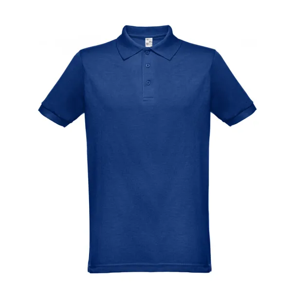 BERLIN Men's polo shirt Royal blue