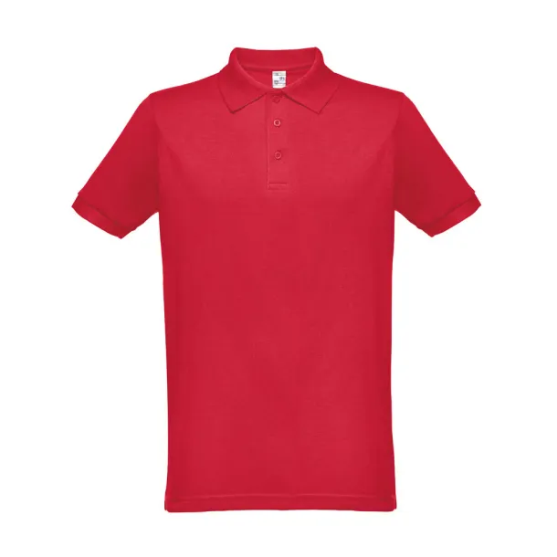 BERLIN Men's polo shirt Red