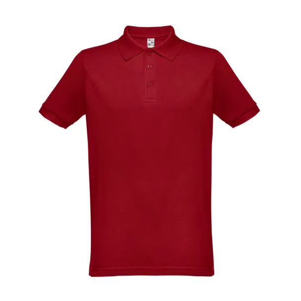 BERLIN Men's polo shirt Burgundy