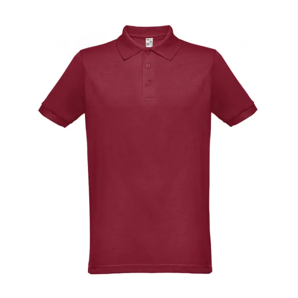 BERLIN Men's polo shirt Burgundy