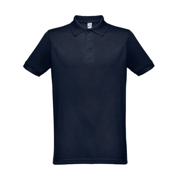 BERLIN Men's polo shirt Navy Blue