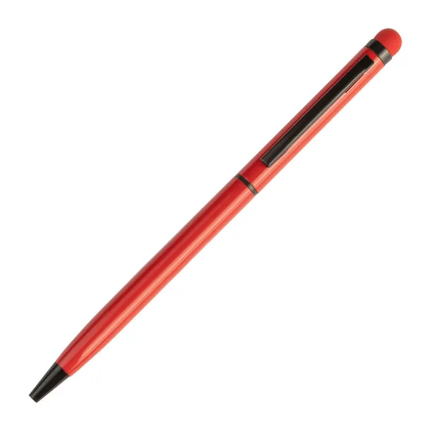 ABRANTES set of scrapbook and ballpoint pen Red