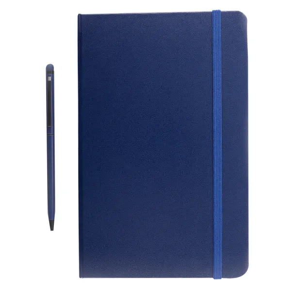 ABRANTES set of scrapbook and ballpoint pen Dark Blue