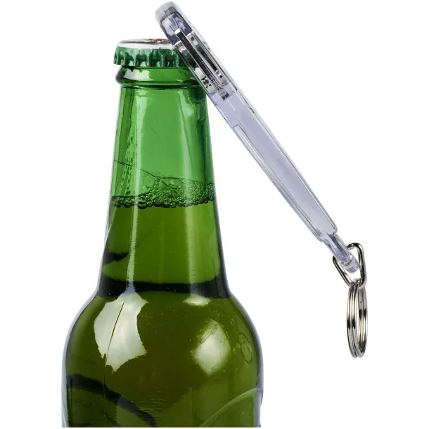 Jibe R1 bottle opener keychain - PF Manufactured White