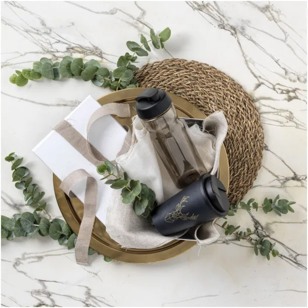 H2O Eco 650 ml flip lid sport bottle Charcoal Crna