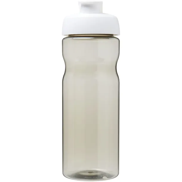 H2O Eco 650 ml flip lid sport bottle Charcoal White