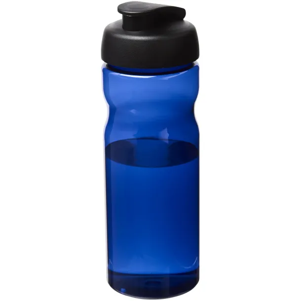 H2O Eco 650 ml flip lid sport bottle Blue Solid black