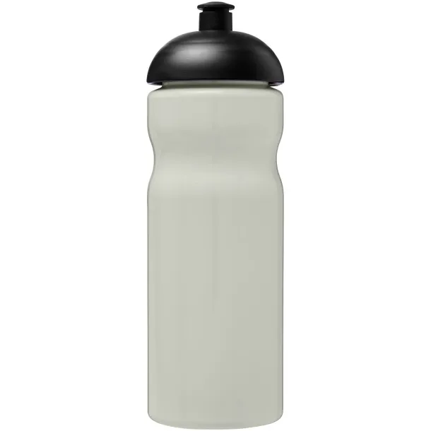 H2O Eco 650 ml dome lid sport bottle Ivory white Solid black