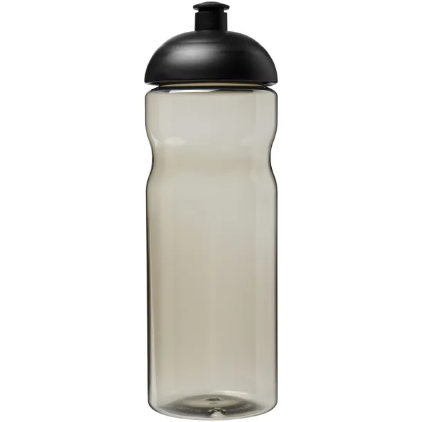 H2O Eco 650 ml dome lid sport bottle Charcoal Solid black